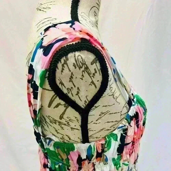 Tommy Hilfiger Women's Isla Floral Smocked Midi Dress size 16 - Picture 11 of 16